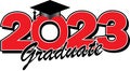 2023 Graduate Red and Black