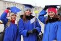 Graduates of the University in the mantles