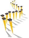 Graduating Pencils on Parade