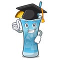 Graduation blue hawaii character cartoon