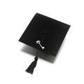 Graduation cap with key Royalty Free Stock Photo