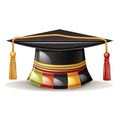 Graduation Cap, Success, Academic education symbol,AI generated
