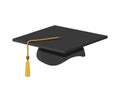A graduation cap with tassle Royalty Free Stock Photo