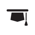 graduation cap. Vector illustration decorative design Royalty Free Stock Photo