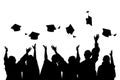 GRADUATION CELEBRATION PARTY Royalty Free Stock Photo