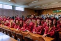 Law students at the end of year awards ceremony