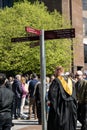 Graduation and presentation of diplomas to students of the University of Limerick Limerick,Ireland,23,April,2022