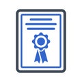 Graduation Certificate Icon