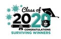 2020 Congratulations virus surviving winners