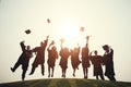 Graduation College School Degree Successful Concept Royalty Free Stock Photo