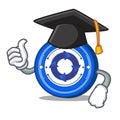 Graduation Cryptonex coin character cartoon
