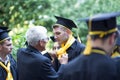 Graduation day at local high school in Romania Royalty Free Stock Photo