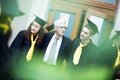 Graduation day at local high school in Romania Royalty Free Stock Photo