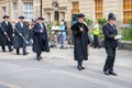 Graduation day. Oxford, England Royalty Free Stock Photo