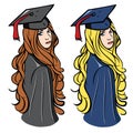 Graduation girls