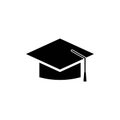 Graduation hat logo