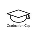 Graduation Line Icon.