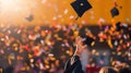 Graduation marks the end of a student formal education