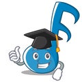 Graduation Music Note Character Cartoon