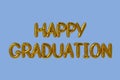 graduation pary decoration typo foil balloons,3d