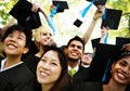 Graduation Student Commencement University Degree Concept Royalty Free Stock Photo