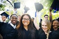 Graduation Student Commencement University Degree Concept Royalty Free Stock Photo