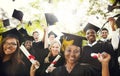 Graduation Student Commencement University Degree Concept Royalty Free Stock Photo