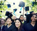 Graduation Student Commencement University Degree Concept Royalty Free Stock Photo