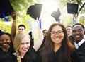 Graduation Student Commencement University Degree Concept Royalty Free Stock Photo