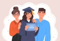 Graduation student concept Royalty Free Stock Photo