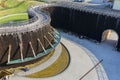 Graduation tower, great inhalatorium in the resort near Krakow, Wieliczka, Poland