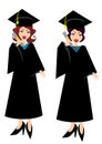 Graduation Woman Female