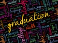 GRADUATION word cloud collage