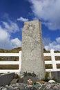 Graf Shackleton Grytviken Zuid Georgia, Grave Schackleton Grytviken South Georgia Royalty Free Stock Photo