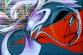 Graffiti, abstract colorful composition Royalty Free Stock Photo