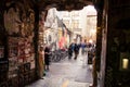 Graffiti alley Royalty Free Stock Photo