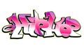 Graffiti art design, hip-hop