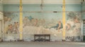 Graffiti Art Of A Nobleman\'s Gym In Pre-1917 Russia