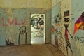 Graffiti Art in Old Building