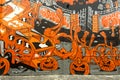 Graffiti art in Zagreb Croatian capital