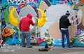 Graffiti Artist London Royalty Free Stock Photo