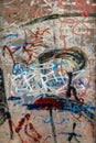 Graffiti On The Berlin Wall
