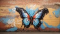 Love Butterfly Graffiti Hope