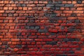 Graffiti canvas Red brick wall pattern texture, ideal for inscriptions