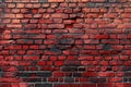 Graffiti canvas Red brick wall pattern texture, ideal for inscriptions