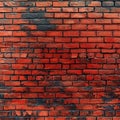 Graffiti canvas Red brick wall pattern texture, ideal for inscriptions