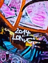 Graffiti in Central London, UK