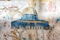 Graffiti of the Dome of the Rock