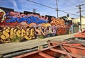 Graffiti East Los Angeles Royalty Free Stock Photo