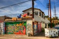 Graffiti East Los Angeles Royalty Free Stock Photo